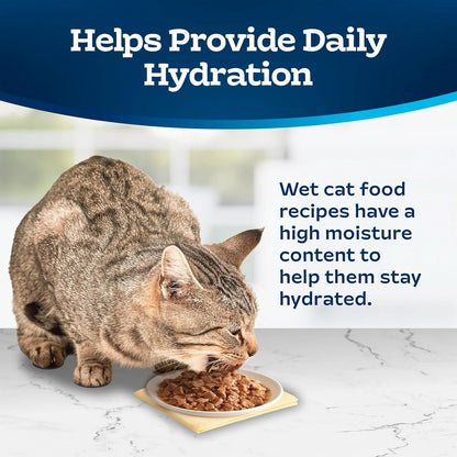 Tastefuls Flaked Wet Cat Food Variety Pack, Made with Natural Ingredients, Tuna, Chicken, Fish & Shrimp, 3-Oz Cans (12 Count, 4 of Each)