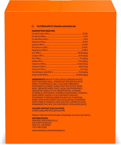 Crunchy Dog Biscuits Peanut Butter Flavor Dog Treats 5 Lb. Box