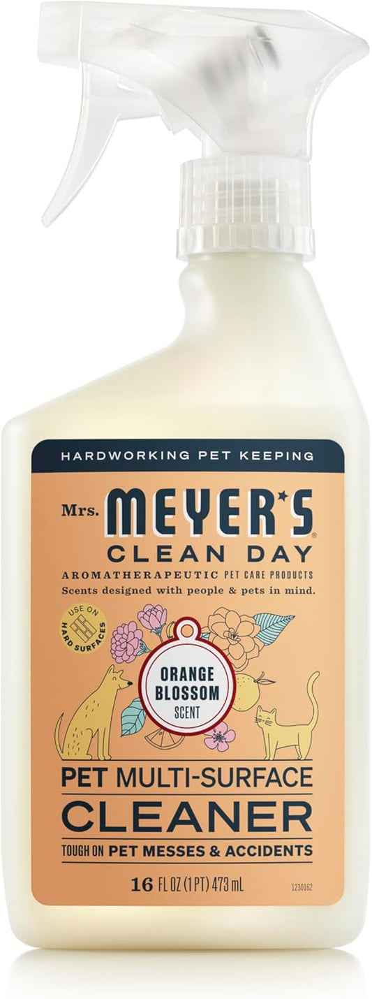 CLEAN DAY Pet Multi-Surface Cleaner, Orange Blossom Scent, 16Oz