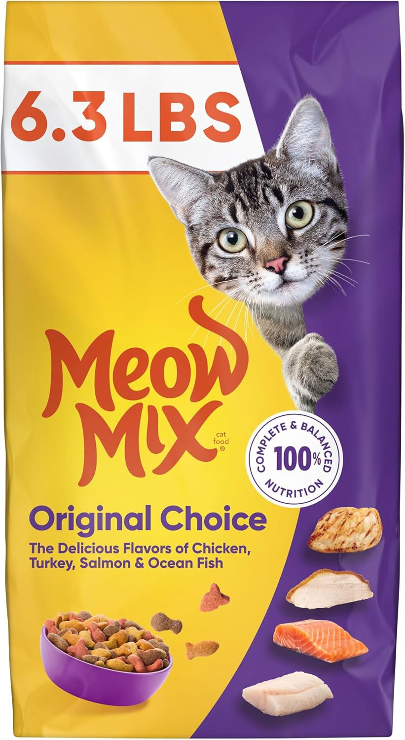 Original Choice Dry Cat Food, 6.3 Pound Bag