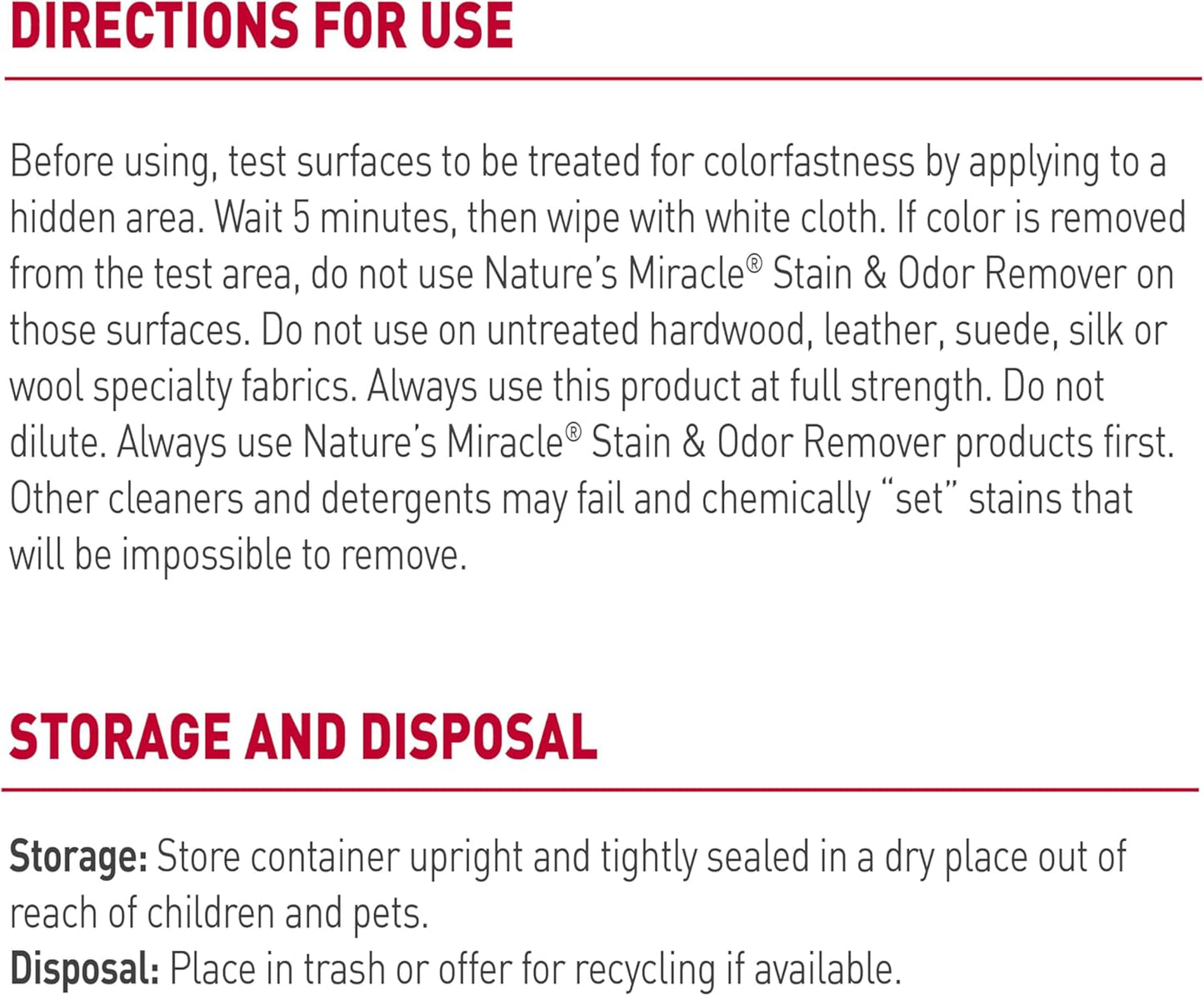 Nature’S Miracle Stain and Odor Remover Dog, 32 Ounces, Everyday Mess Enzymatic Odor Control Formula