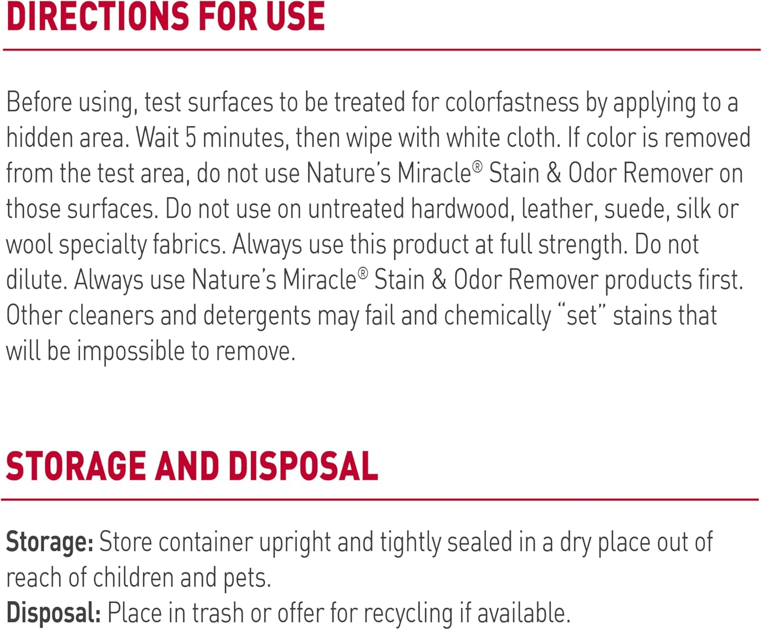 Nature’S Miracle Stain and Odor Remover Dog, 32 Ounces, Everyday Mess Enzymatic Odor Control Formula