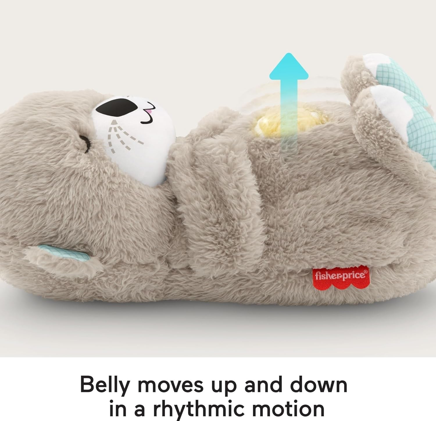 BABY Toy Soothe 'N Snuggle Otter Portable Plush Sound Machine with Music Lights & Breathing Motion for Newborns 