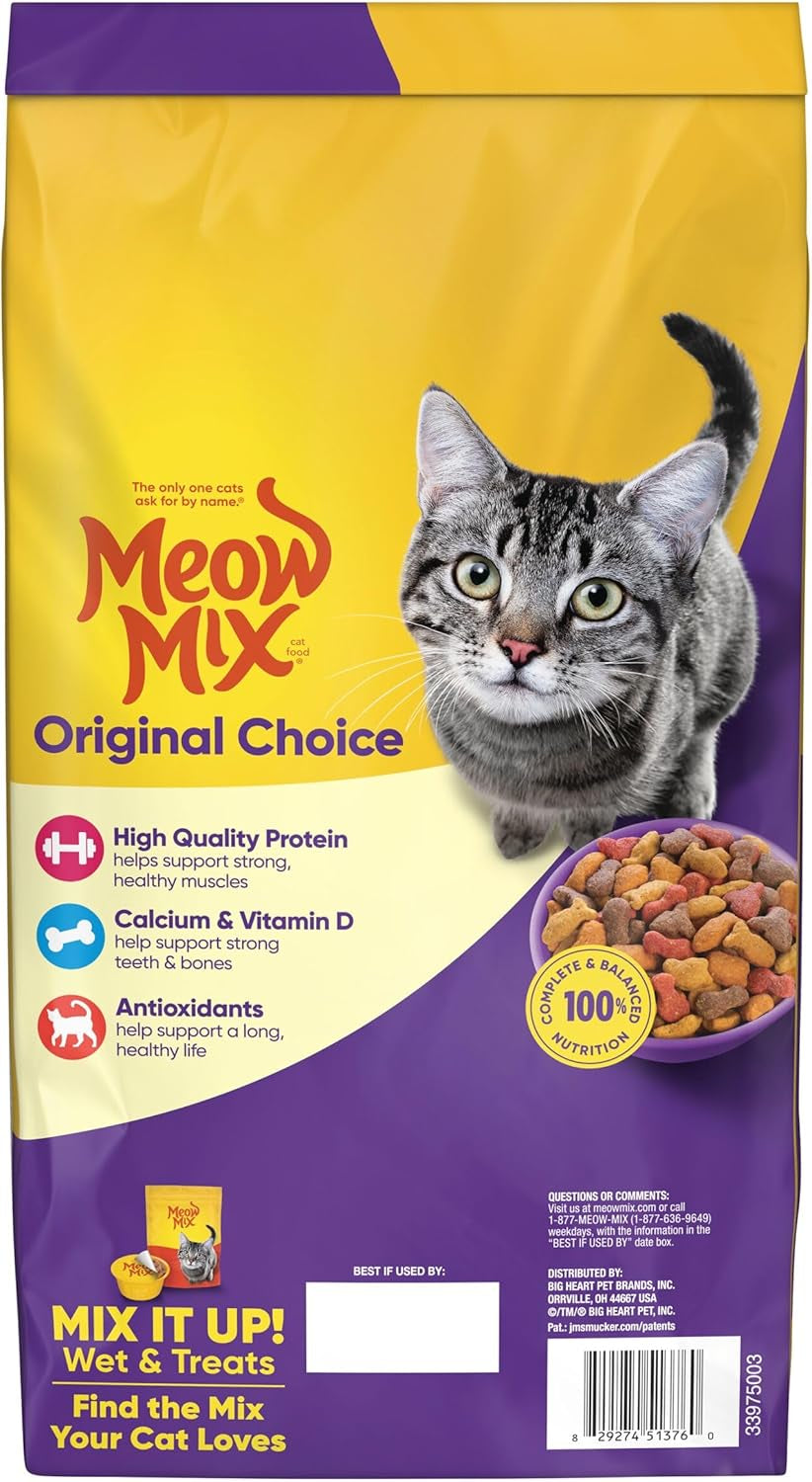Original Choice Dry Cat Food, 6.3 Pound Bag